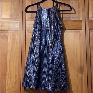 Low Back - Sequin Cocktail Dress